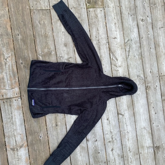 Reversible Patagonia R3 Fleece Jacket Black - Picture 5 of 15